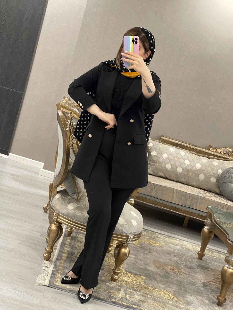 کت شلوار مزونی ایوا