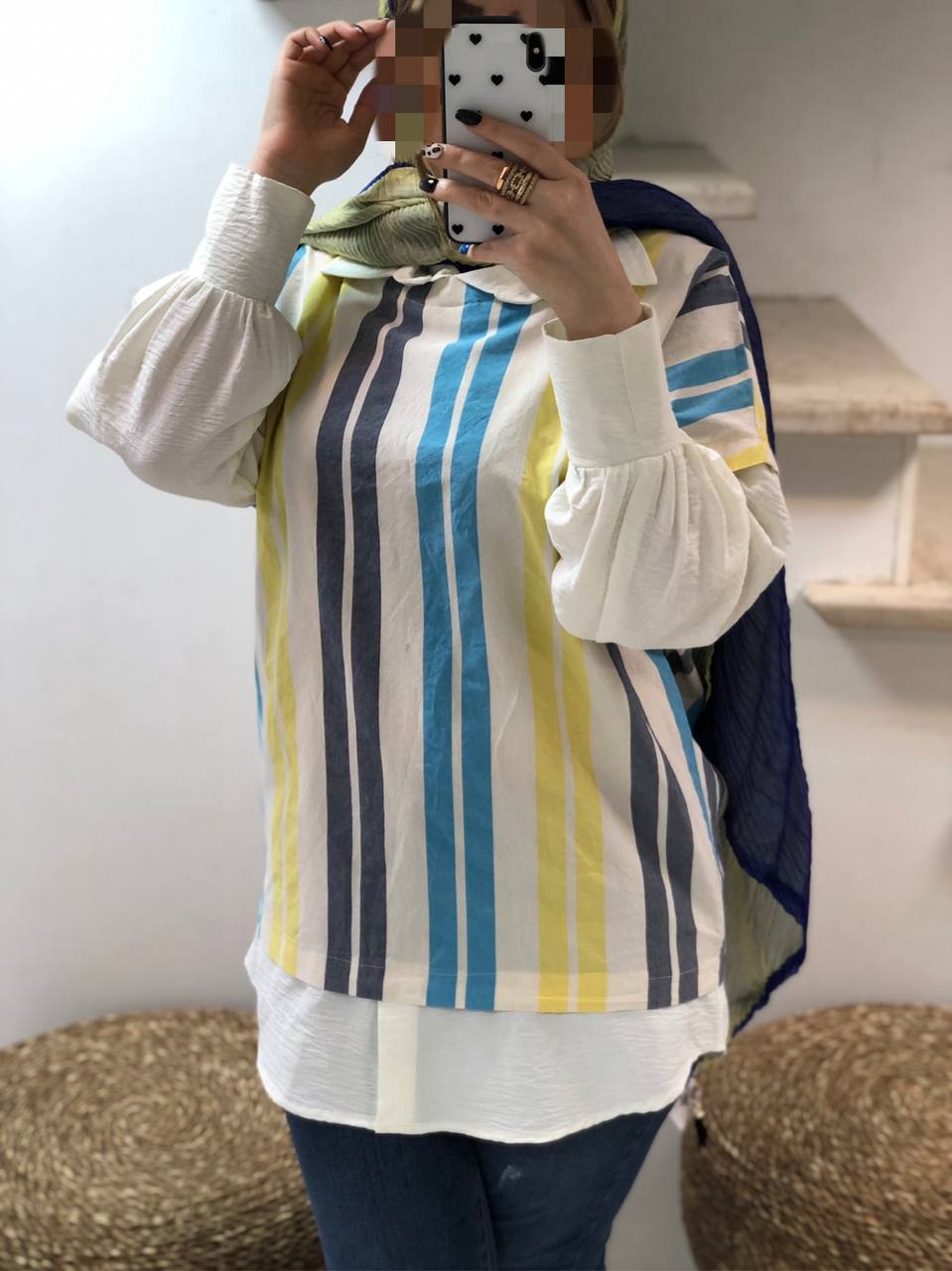 مانتو اسپرت نسترن کد0120