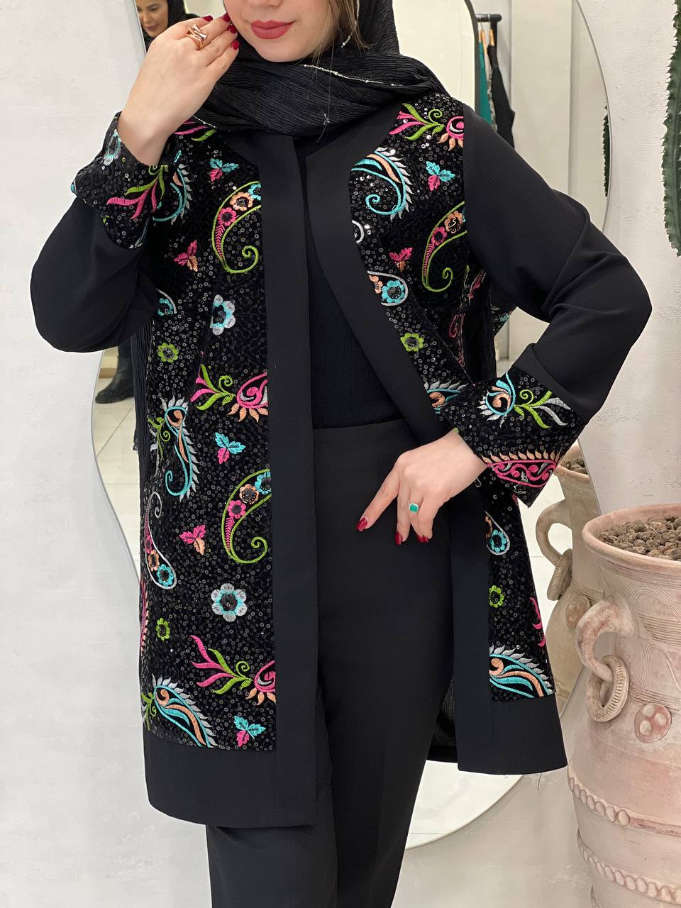 کت سوزندوزی آلان