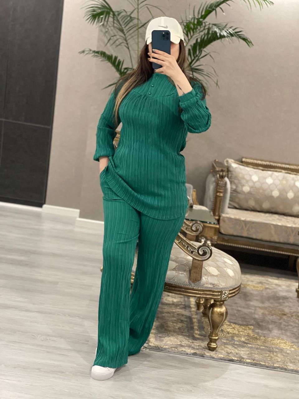 تونیک شلوار مزونی گلشیفته کد0840