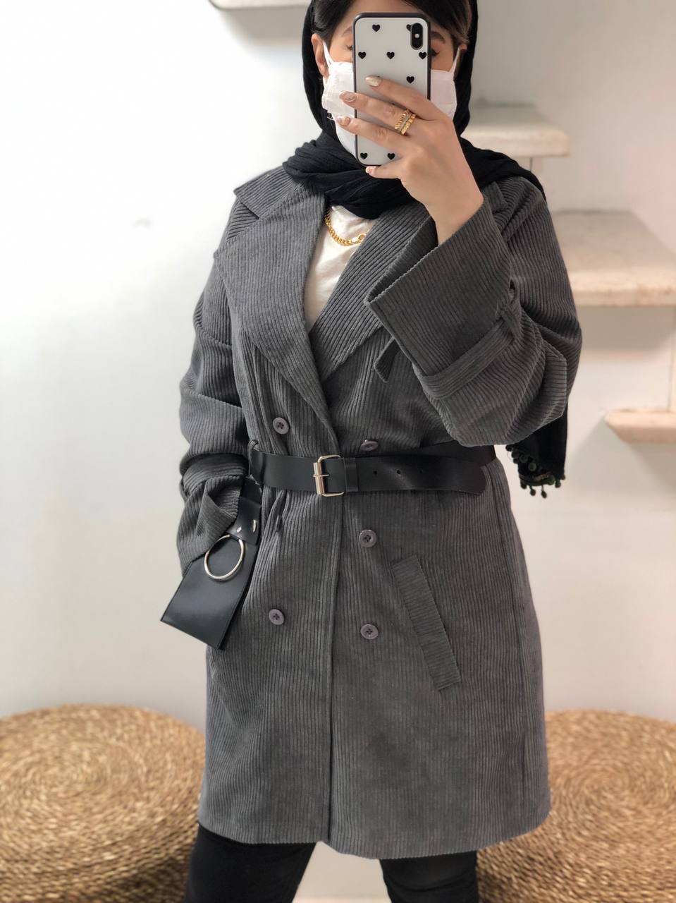 مانتو کتی مزونی پاییزه الیزه کد0462