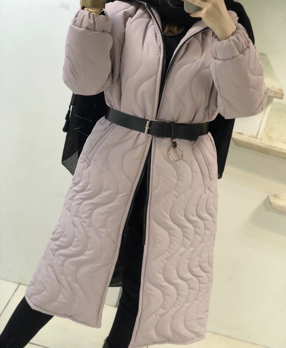 كاپشن مزوني بلند طرحدار کد03