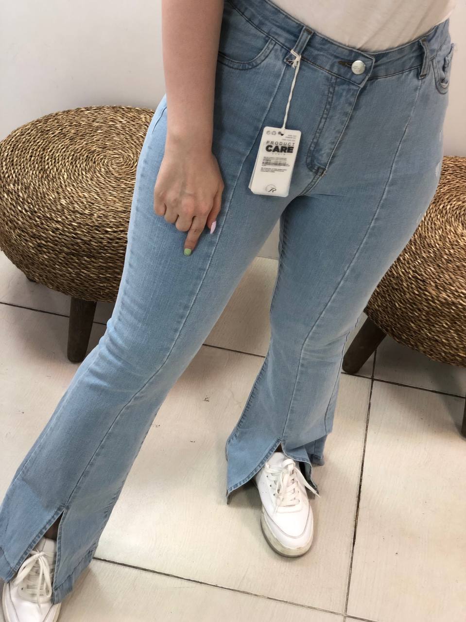 شلوار بوت گات فاق بلندکد0284