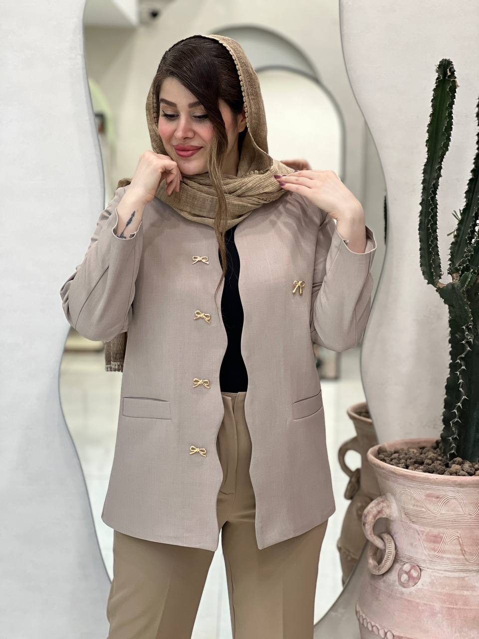 کت کجراه پاپیونی سیبا