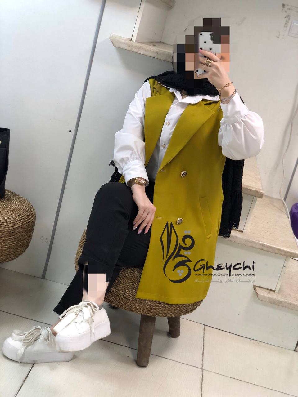 شومیز سارافونن مزونی پرگل کد096