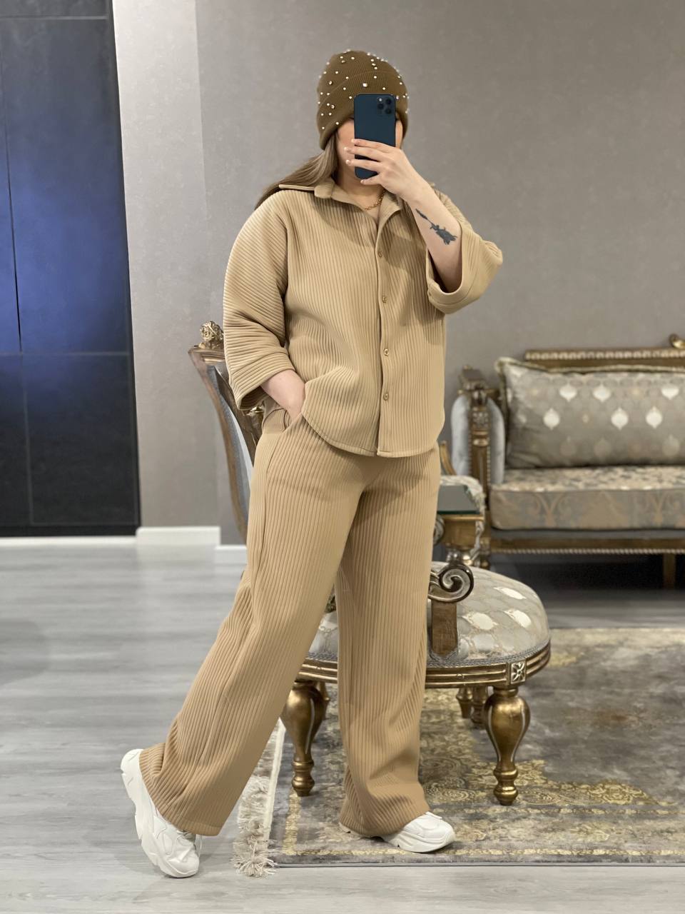 ست شومیزشلوار شاینا کد1040