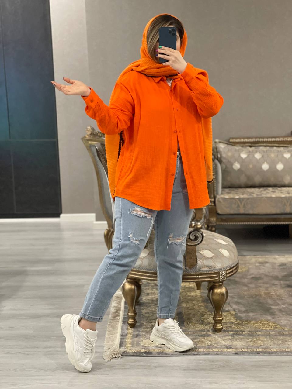 مانتو شومیزی دلژین کد0979