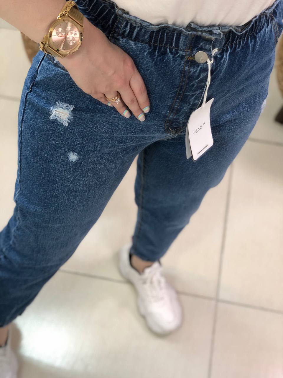 شلوار مام استایل کد0357