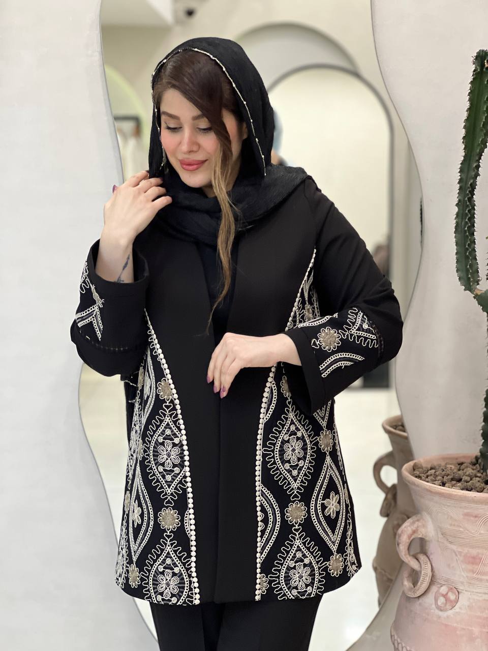 کت خامه دوزی ناز گل