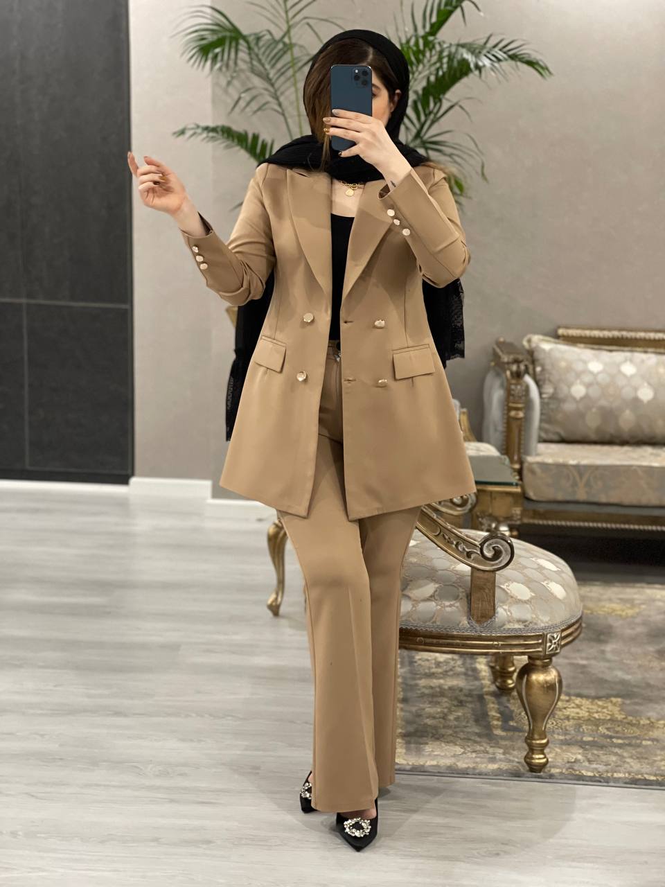 کت شلوار مزونی پرفیوم کد0821