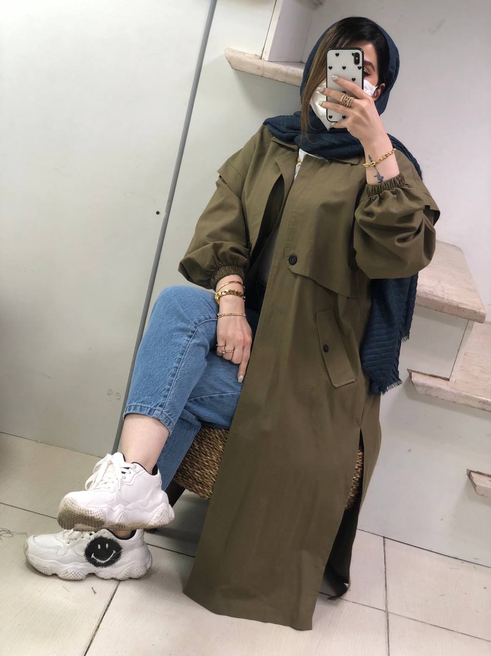 مانتو مزونی توسکا کد0341