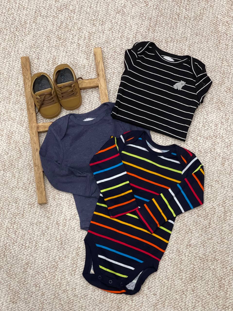 بادی آستین بلند نارین12-24 ماه