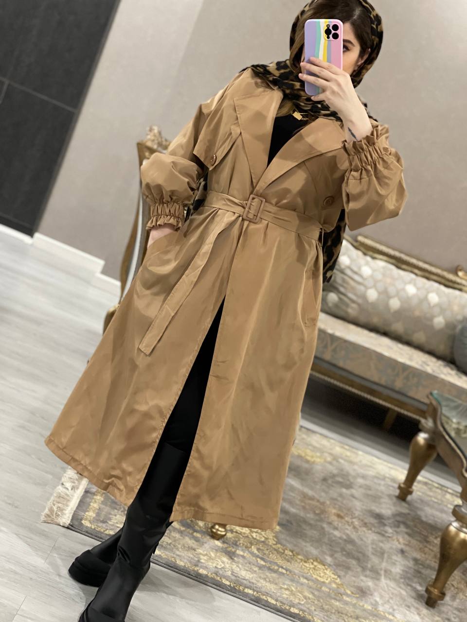 بارونی مزونی استردار بلند رادان کد0735