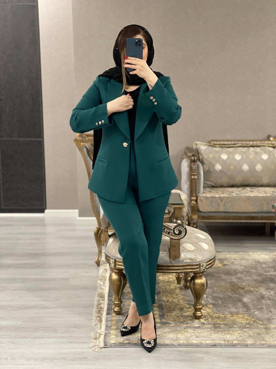 کت شلوارمزونی رزیتا