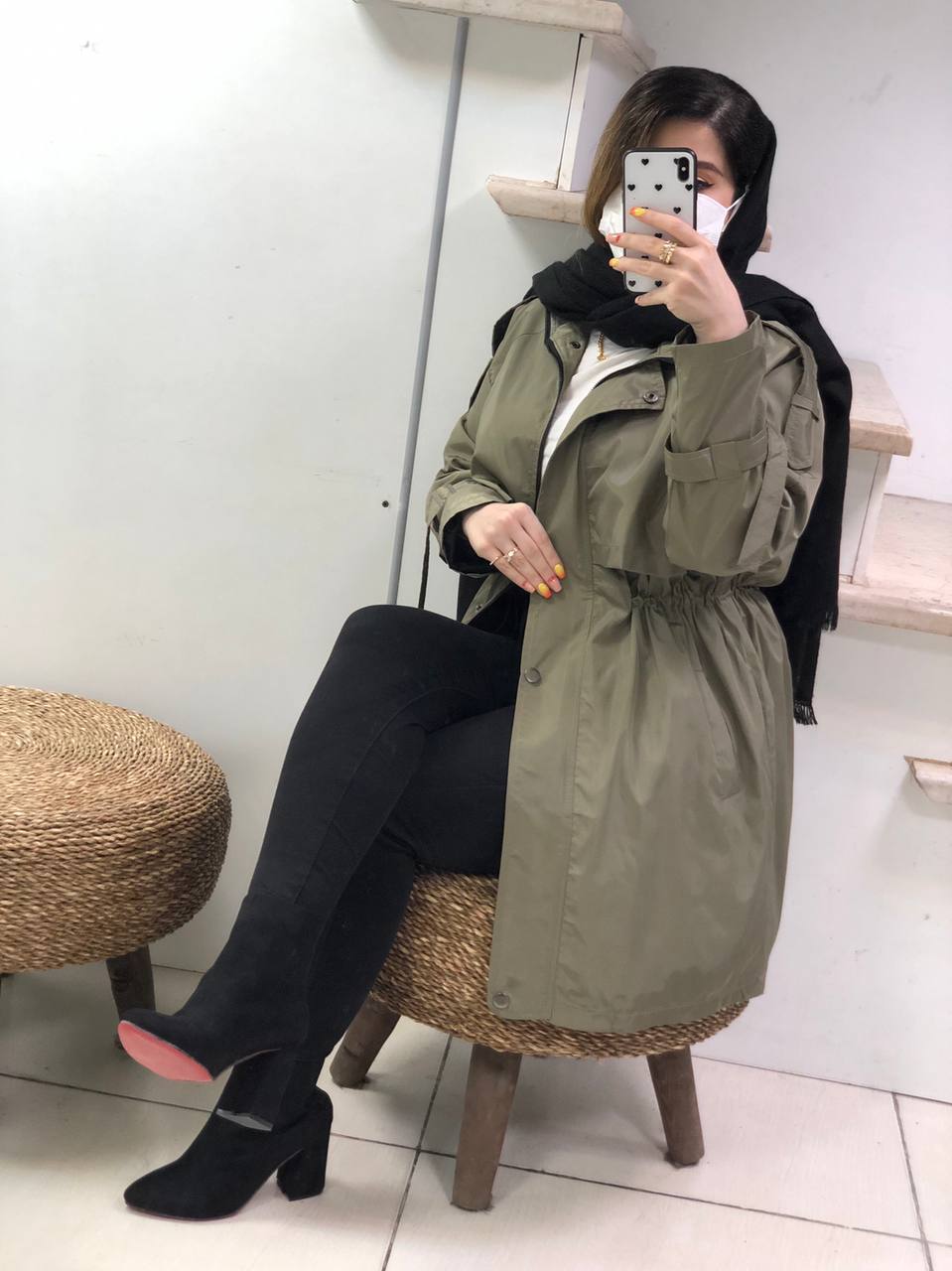 بارونی مزونی پاییزه هلاله کد0386