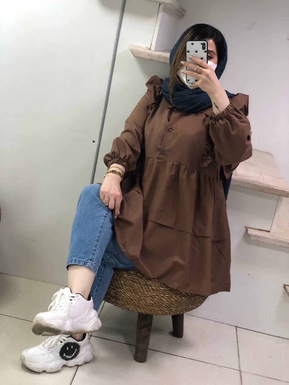 مانتو عروسکی ملانی کد0347