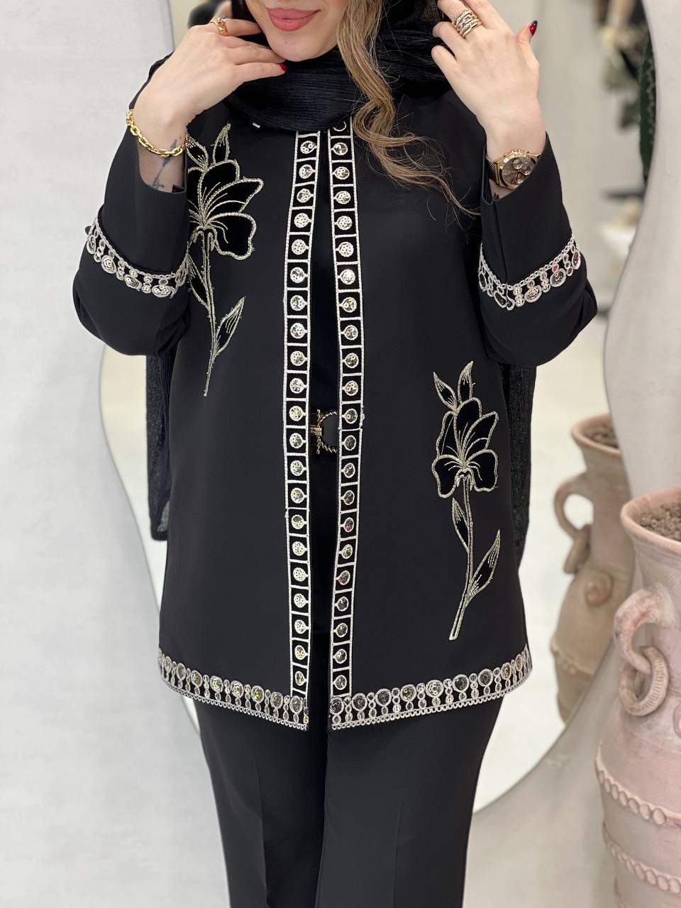 کت گلدار سیناز