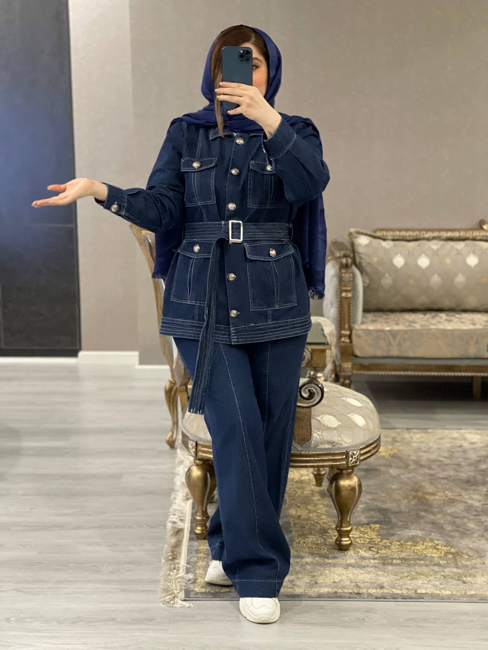 کت شلوارجین ژیار