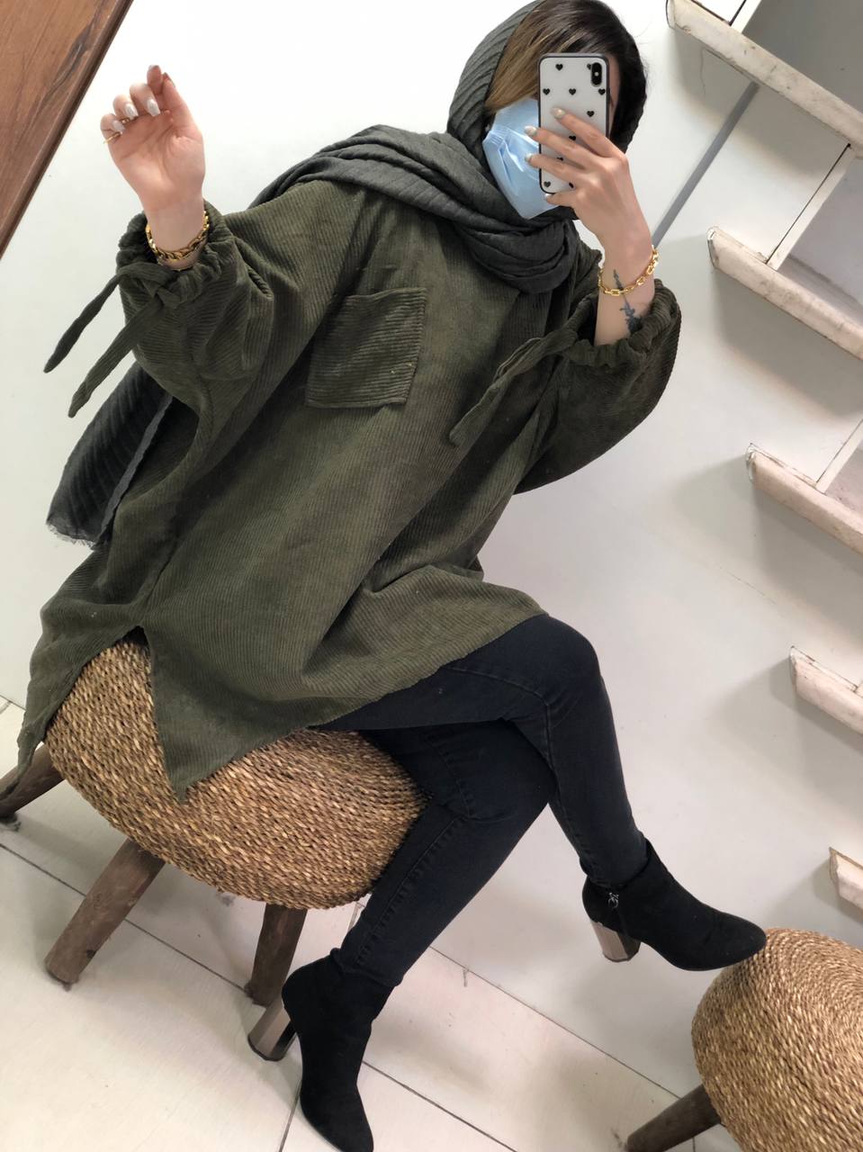 مانتو مزونی ملیح کد0434