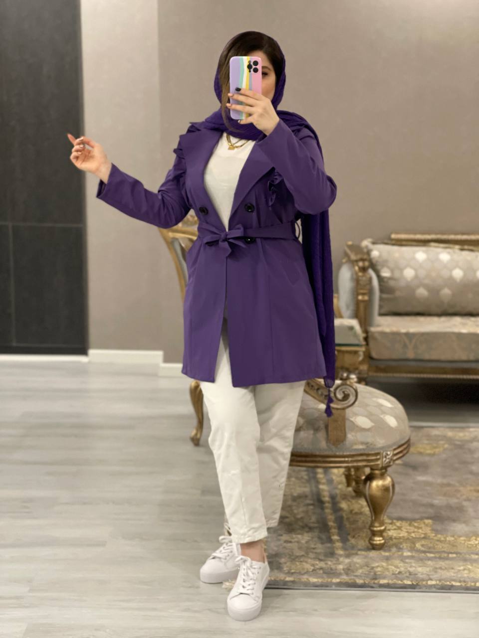 مانتو عروسکی کمان کد0625