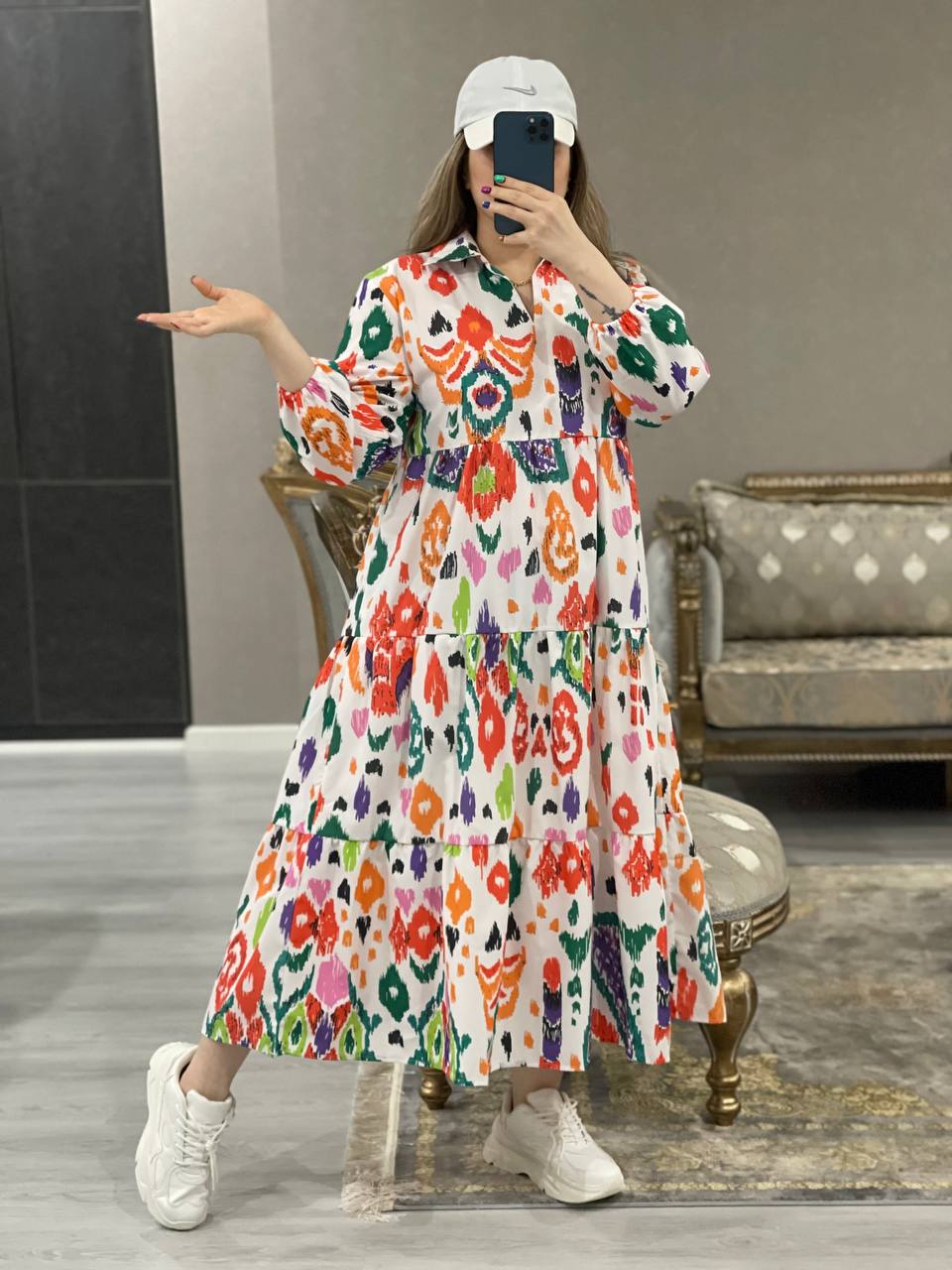 مانتو پیراهنی شروین کد0980