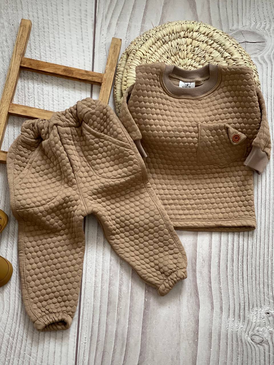 بلوزشلوار شوکولات کد11104