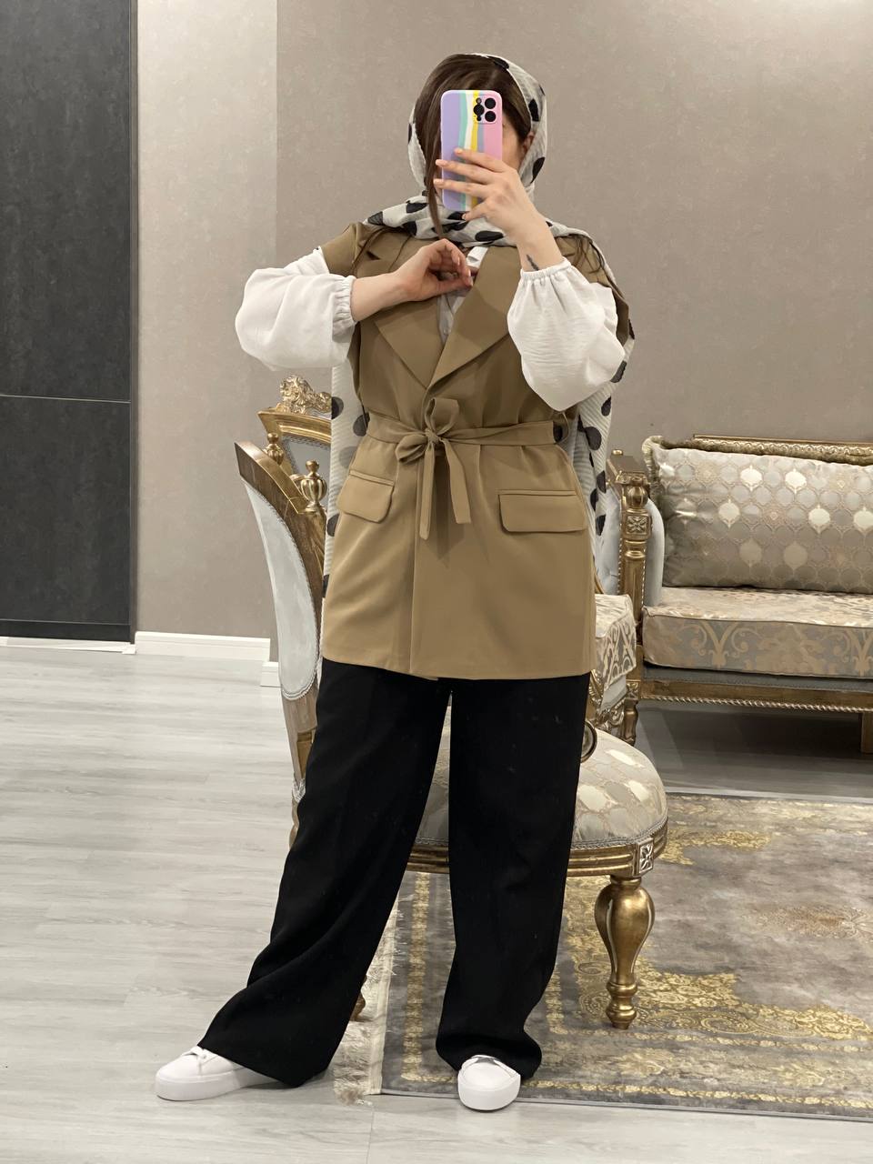 وست کمردار مزونی انجلا کد0640