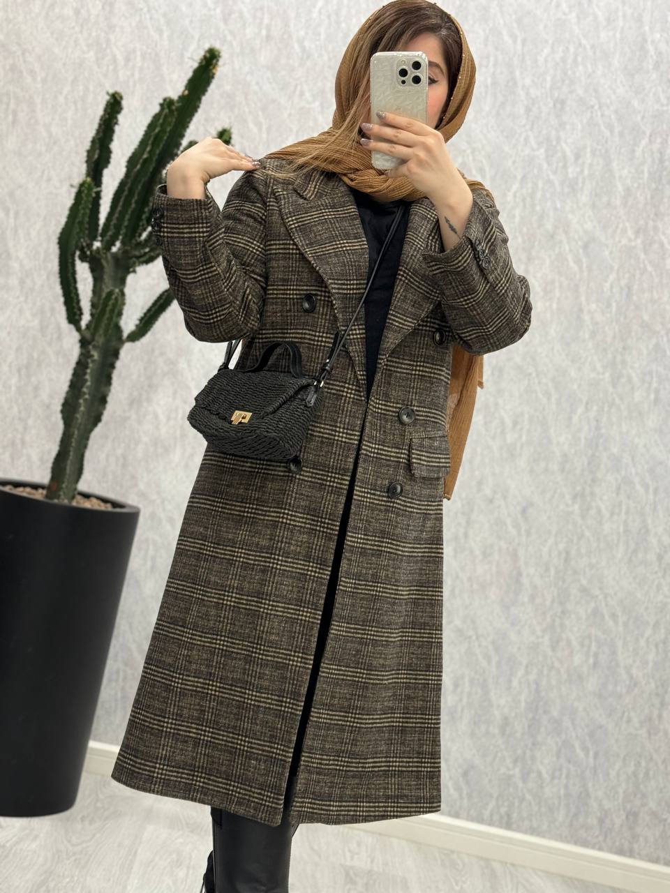 پالتو مزونی بلند فوژان 