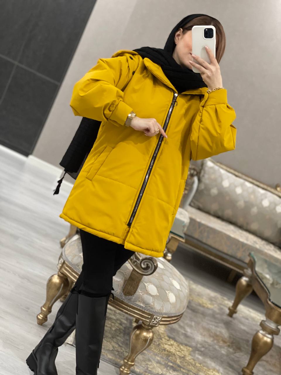 کاپشن پافرشو مهراد کد0778