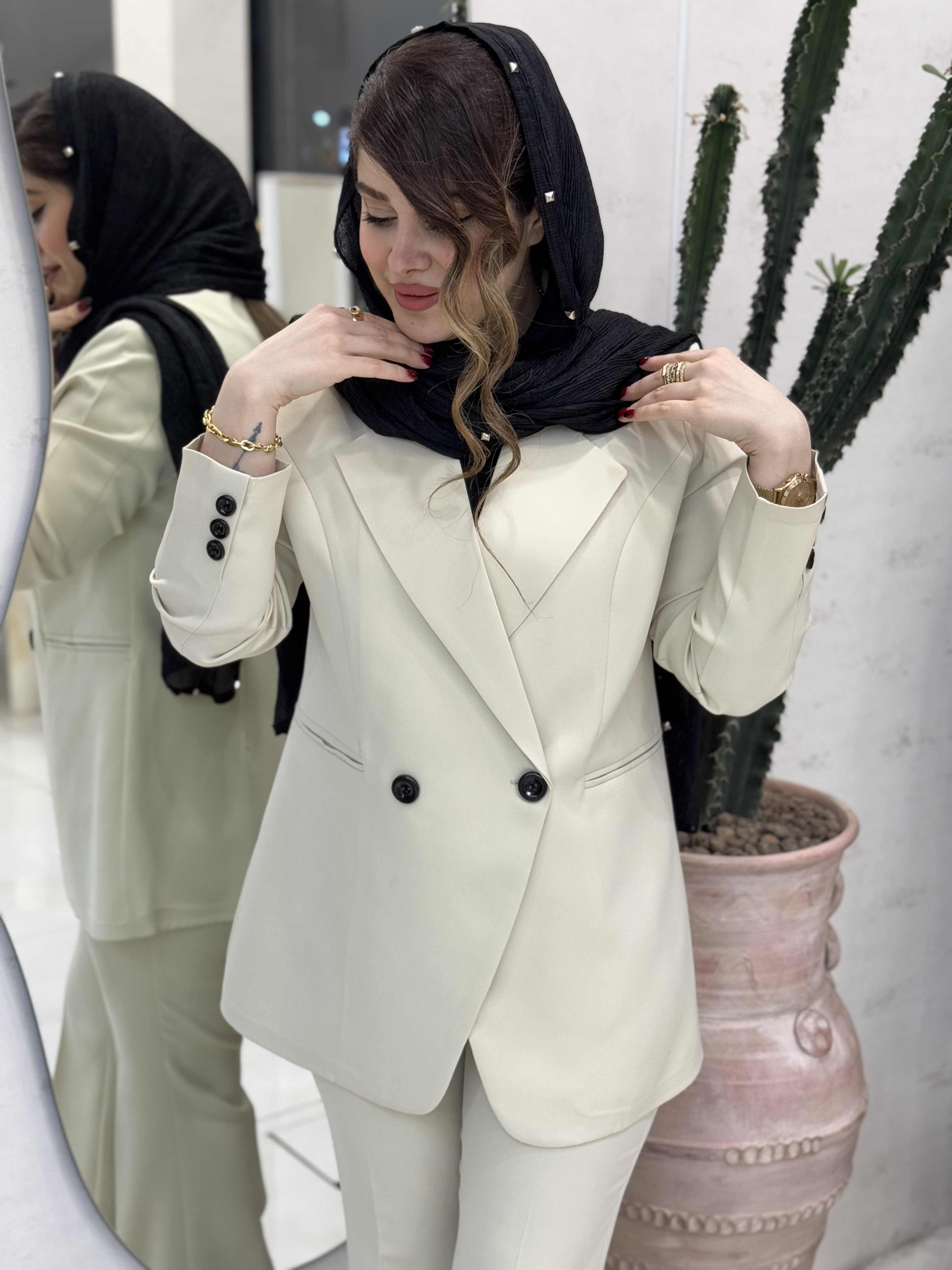 کت شلوار مزونی آسو