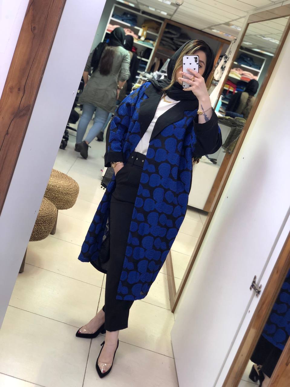 مانتو مزونی گلستانه کد0304