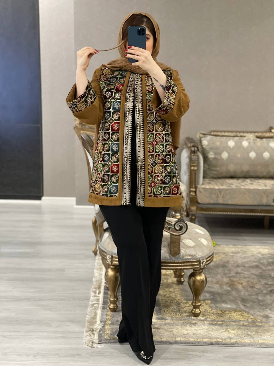 مانتو سوزن دوزی نادیا 