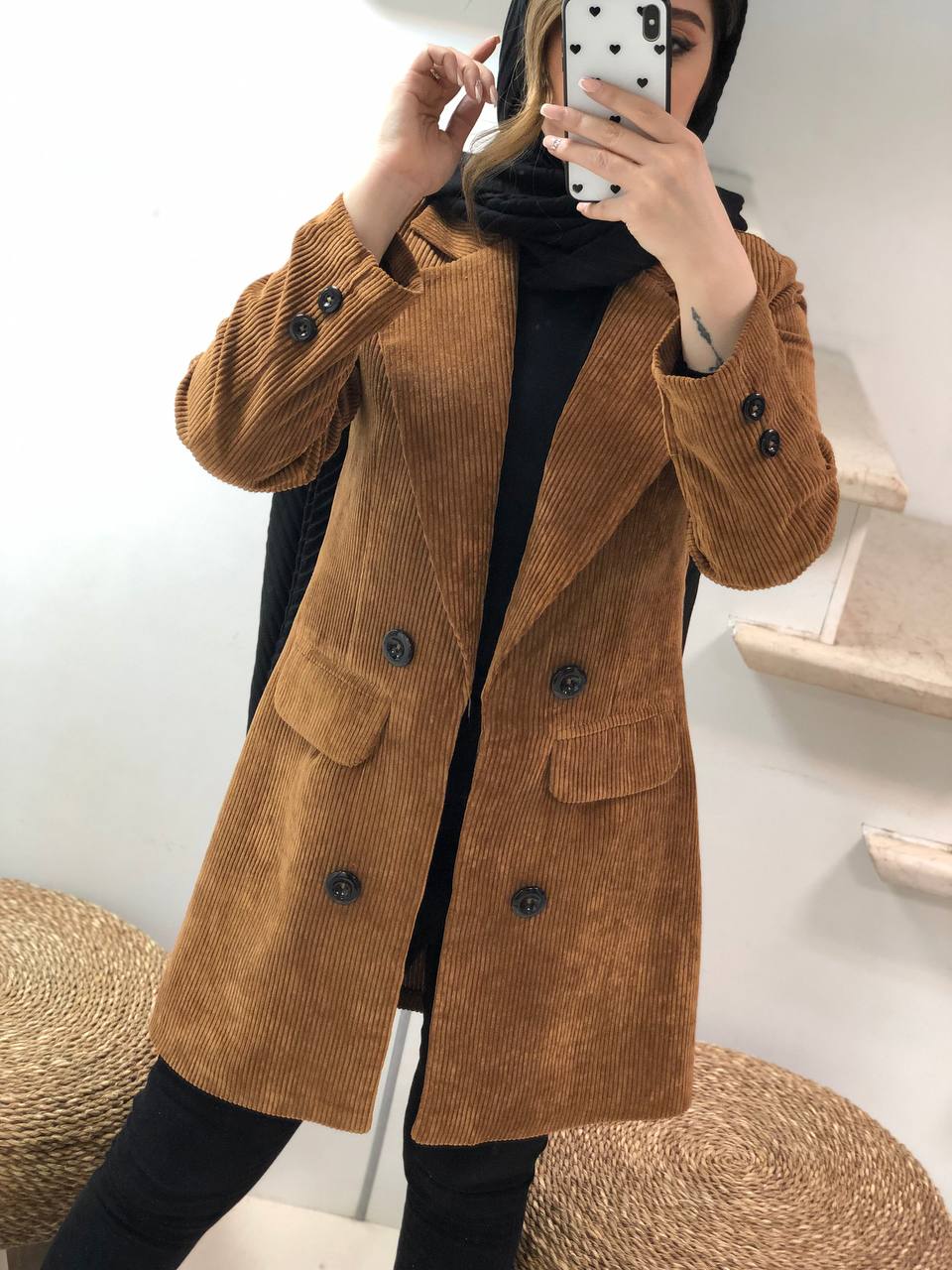 مانتو کتی مزونی پاییزان کد 0488