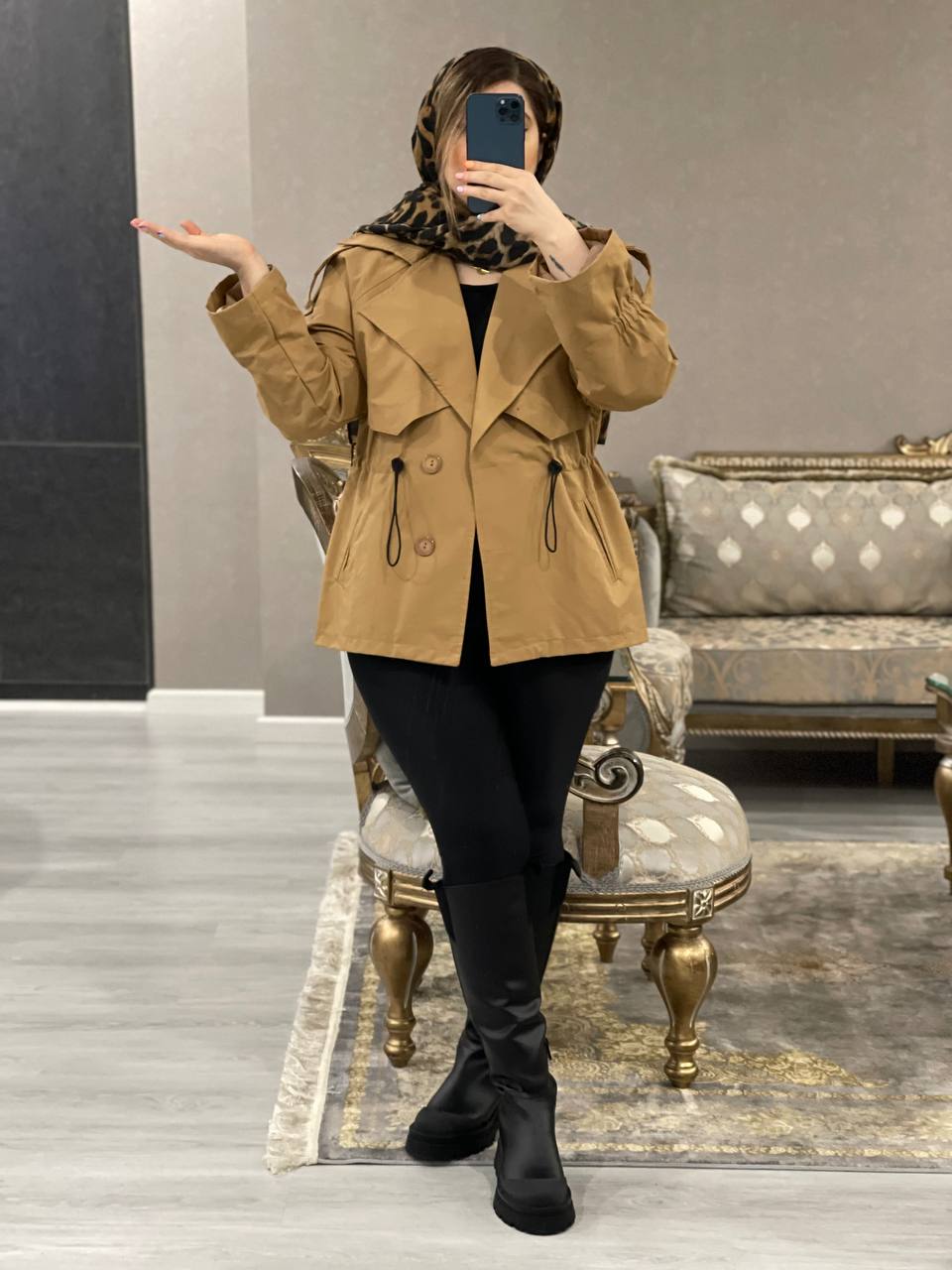 بارونی کوتاه آندیا کد1147