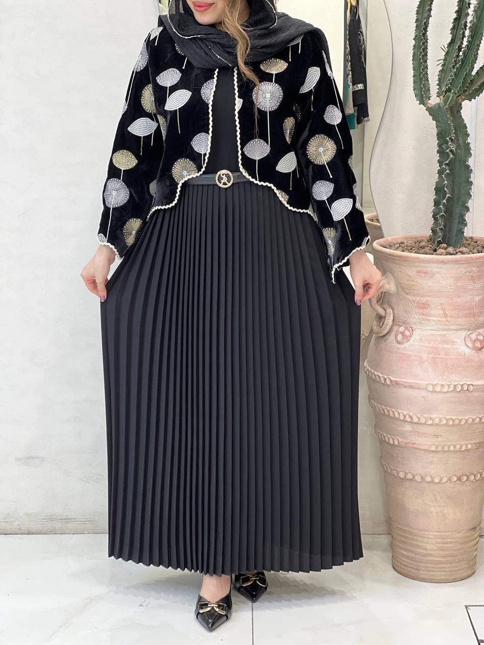 کت سرافون پلیسه موج