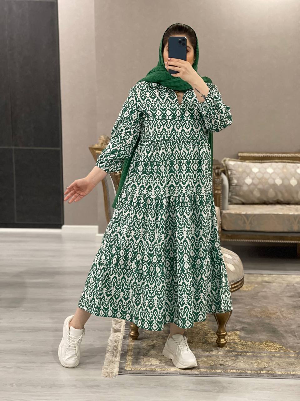 مانتو پیراهنی ماتینا کد0959