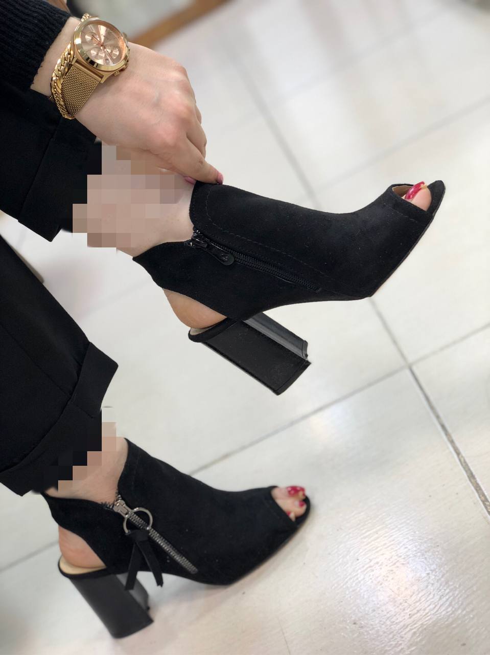 صندل سوییت بغل زیپ کد078