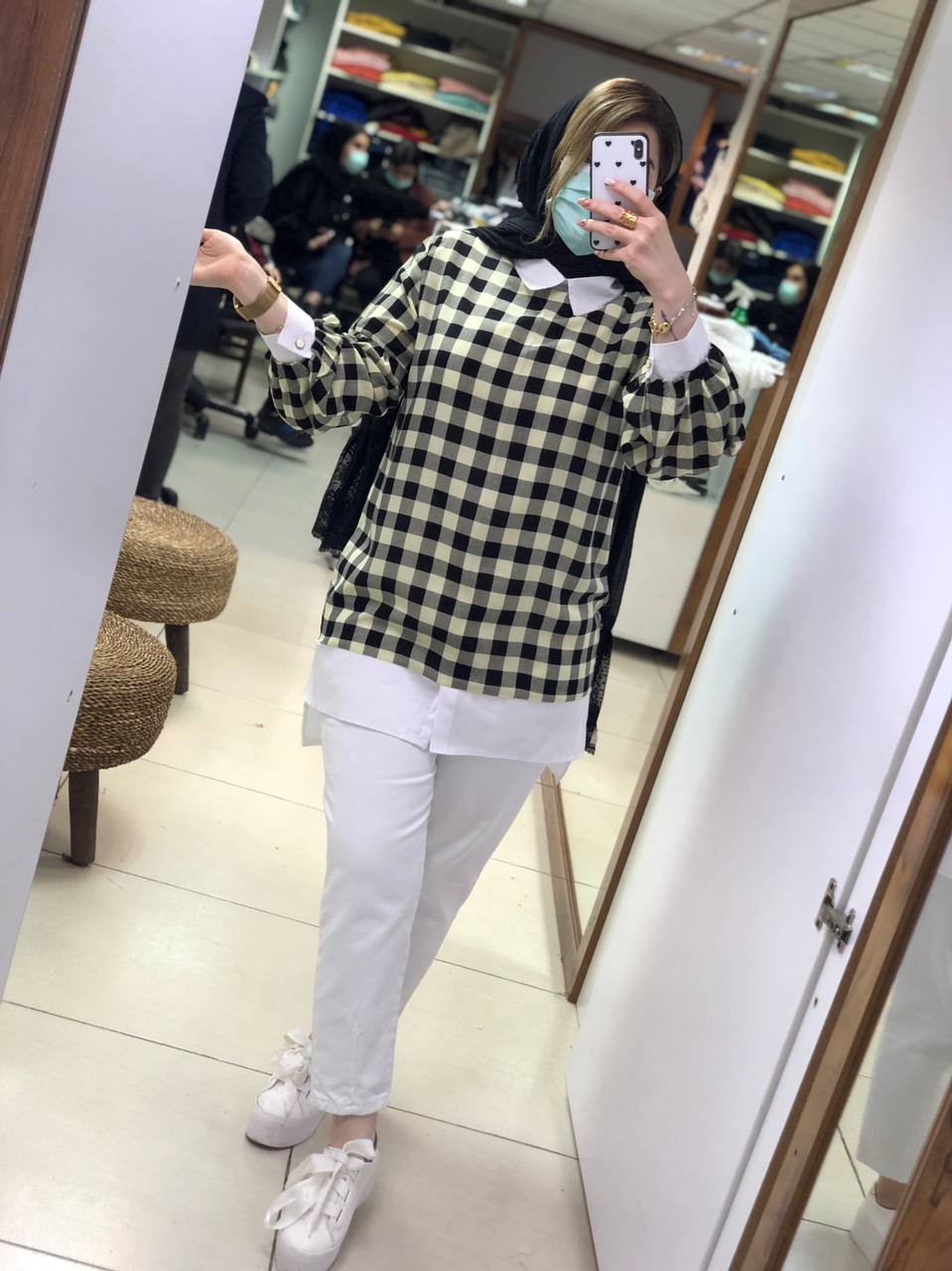 مانتو اسپرت شومیزی ژوبین کد0187