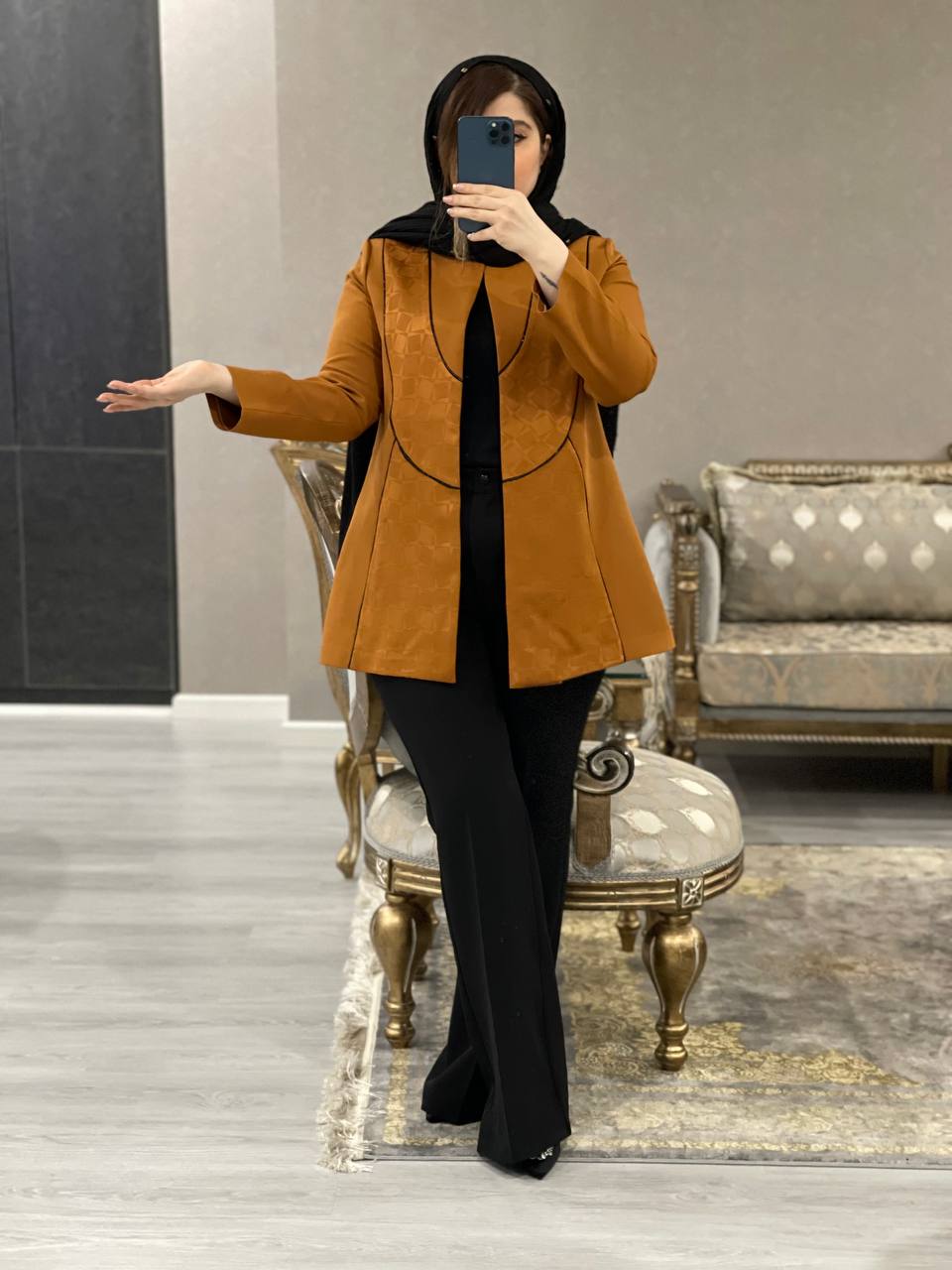 کت مزونی ترکیبی نازان