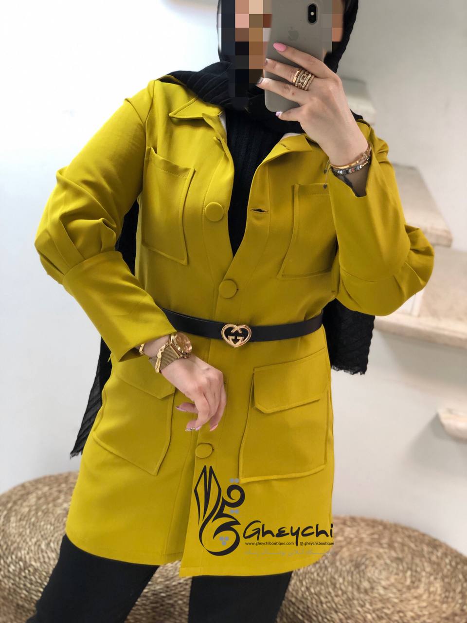 مانتو کتی 4جیب پریا کد055