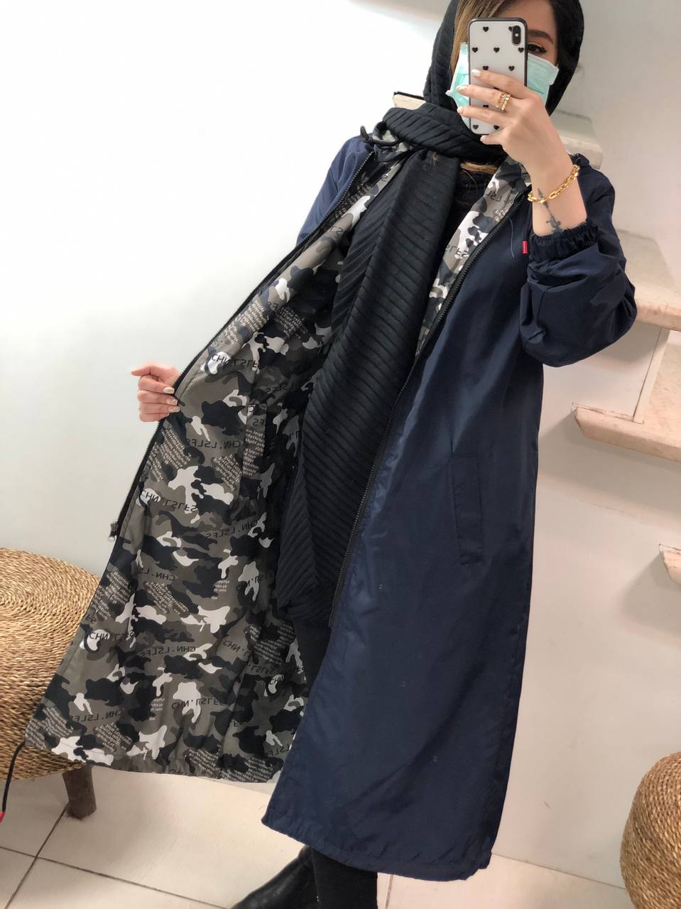 بارونی دورو مزونی پاییزه نوژان کد 0452