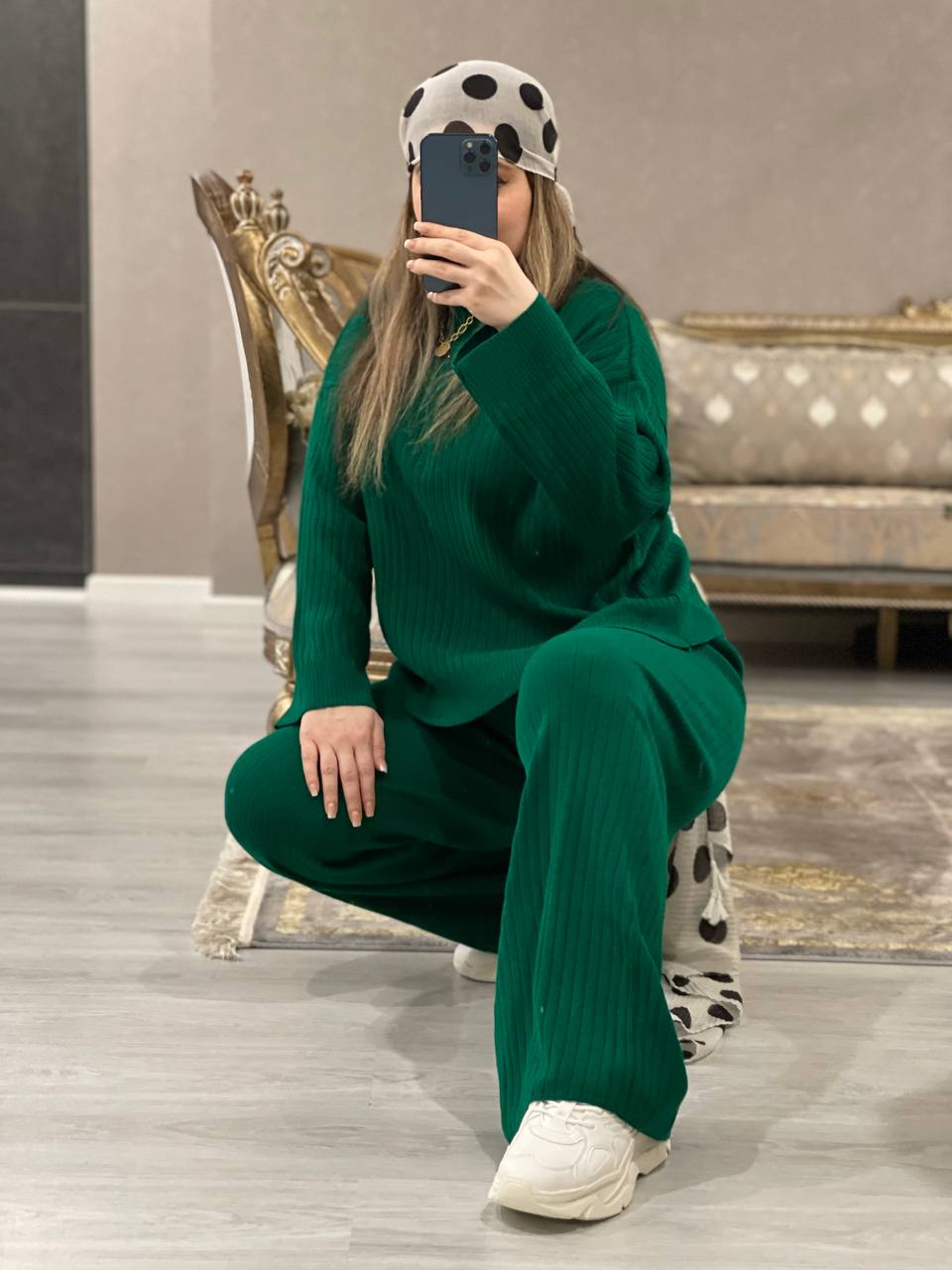 بلوز شلوار بافت کد1033