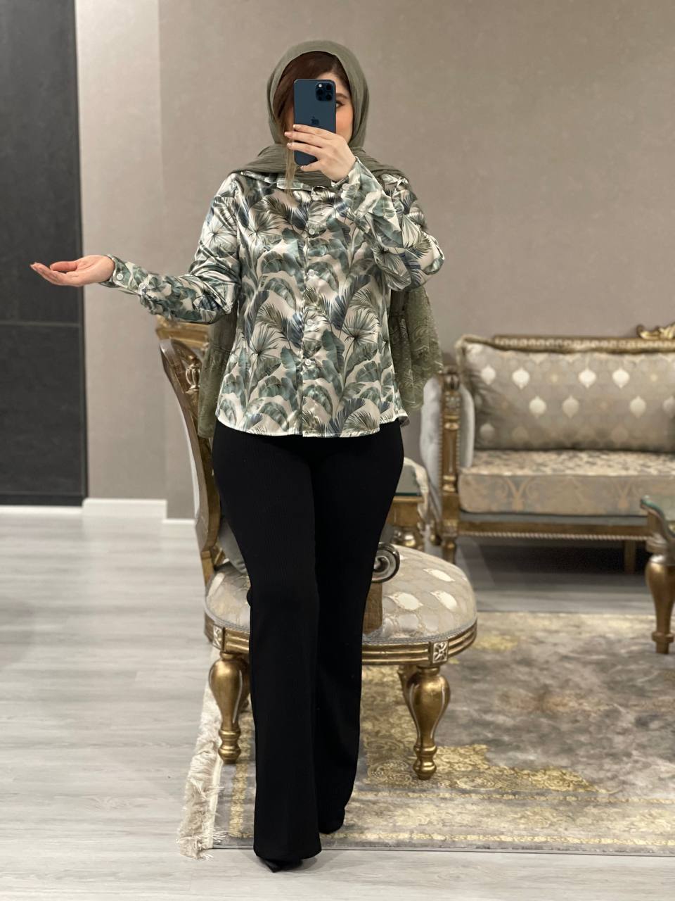 شومیز ساتن فریال