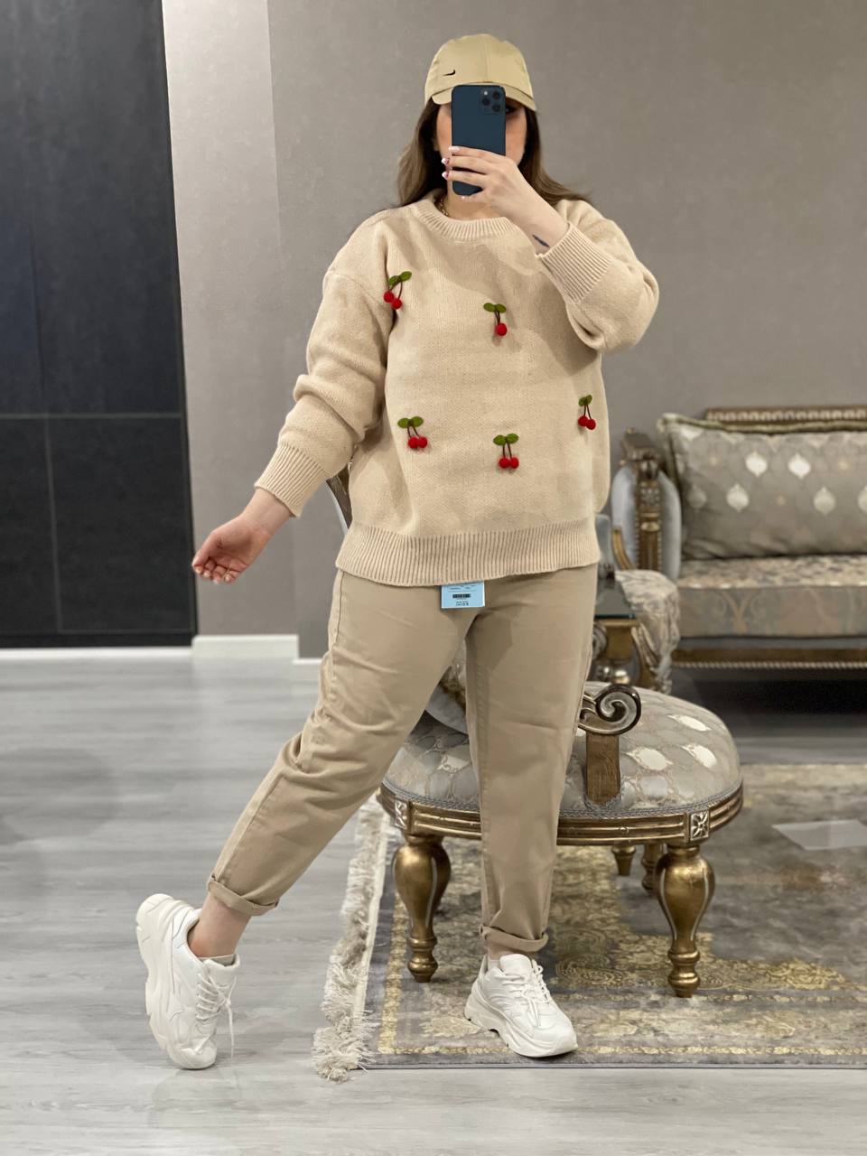 بلوز بافت گیلاسی کد1135