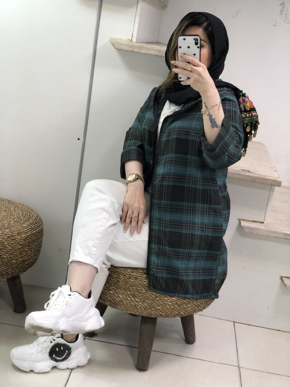 مانتو اسپرت 4خونه نازخاتون کد0295