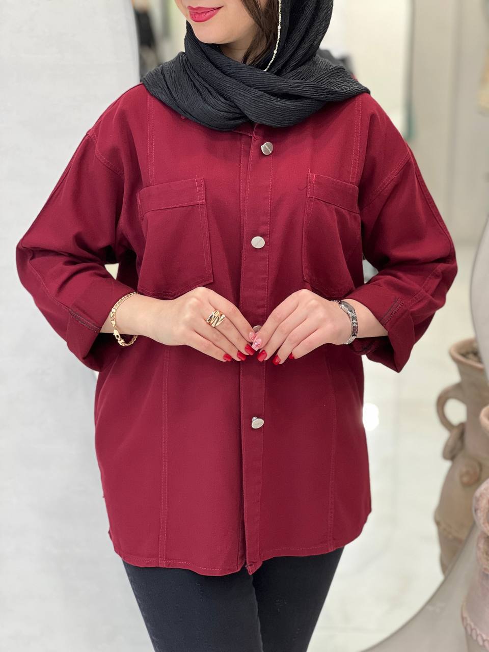 مانتو کتان آرسام