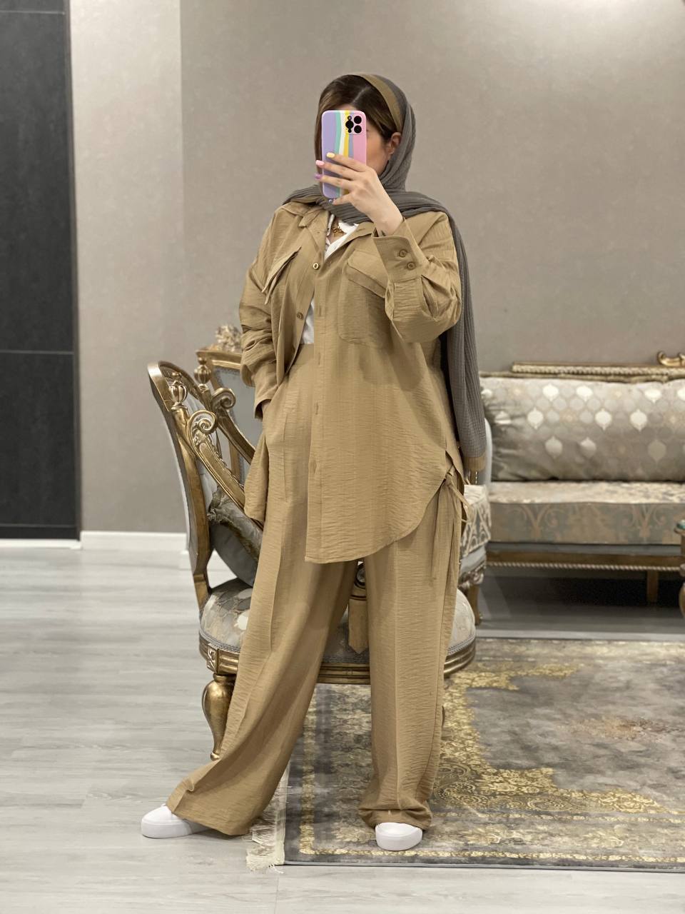 مانتو شلوار پارادایس کد0700