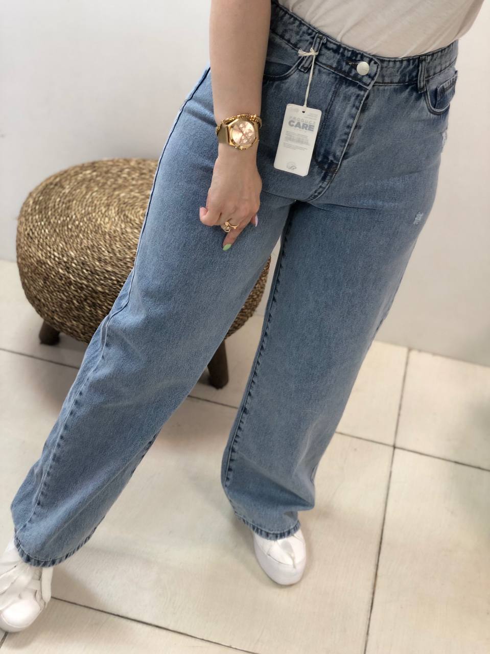 شلوار بگ فاق بلند کد0245