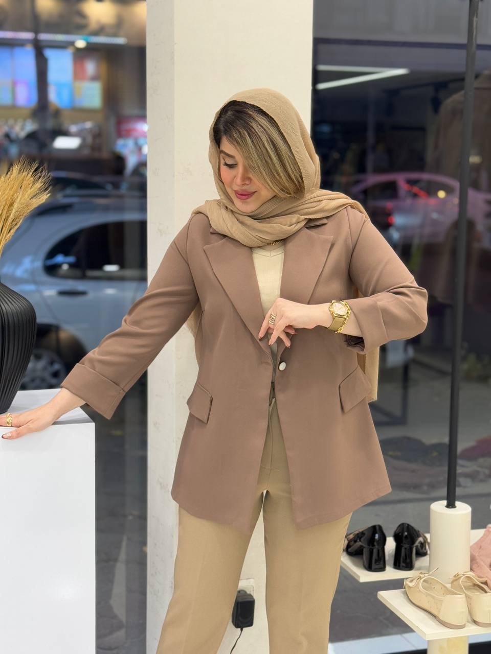 کت مزونی طیلا